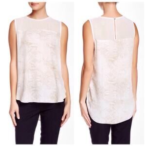 NWT Vince Camuto Printed Sleeveless Tank